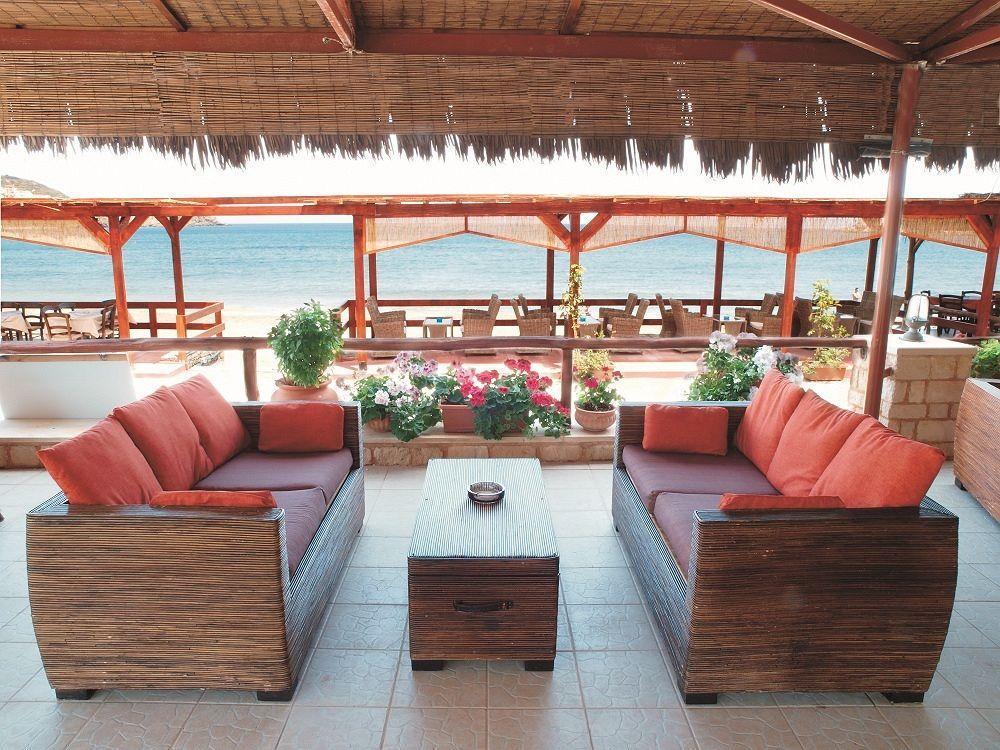 Niriides Beach Hotel Rétino Restaurante foto